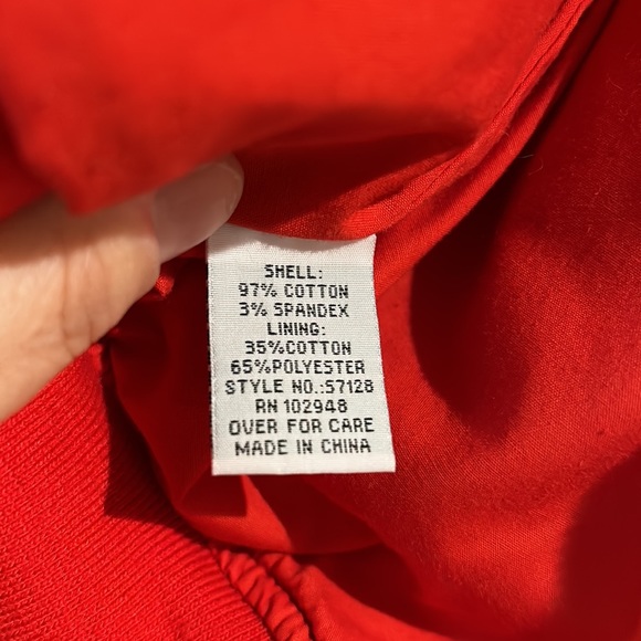 Red Cropped Jacket - Picture 7 of 7